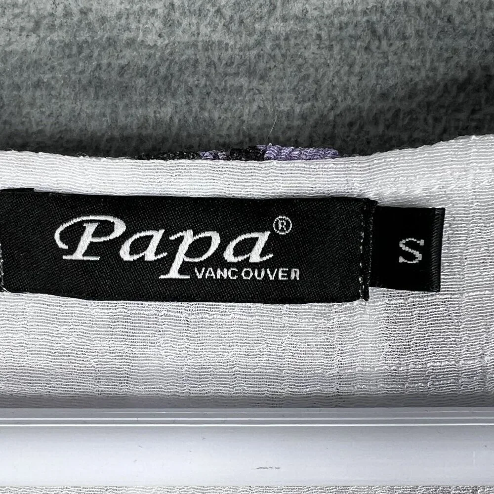 Papa Vancouver Womens S Purple Floral Sleeveless Shift Easter Dress Linen Blend - Picture 12 of 15